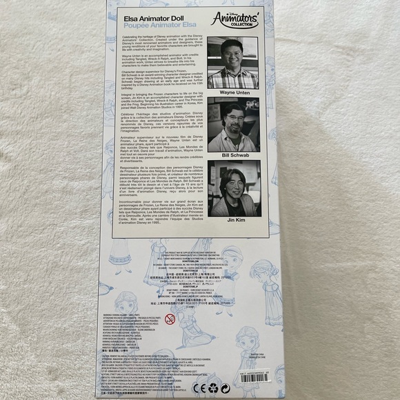 NIB DISNEY Animators’ Collection Elsa Doll 2nd Edition - Picture 3 of 4